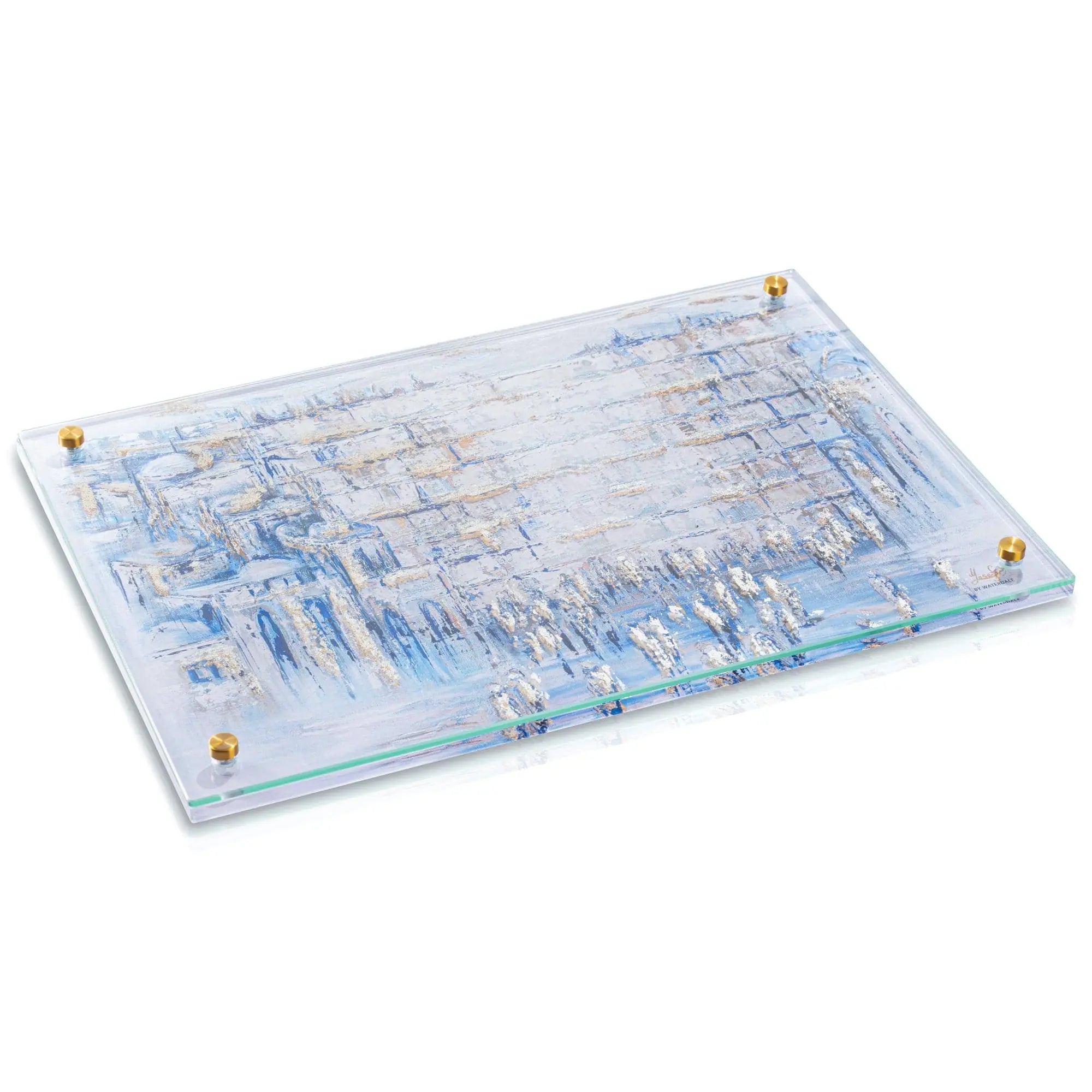 Painted Yosefa Challah Board - Waterdale Collection