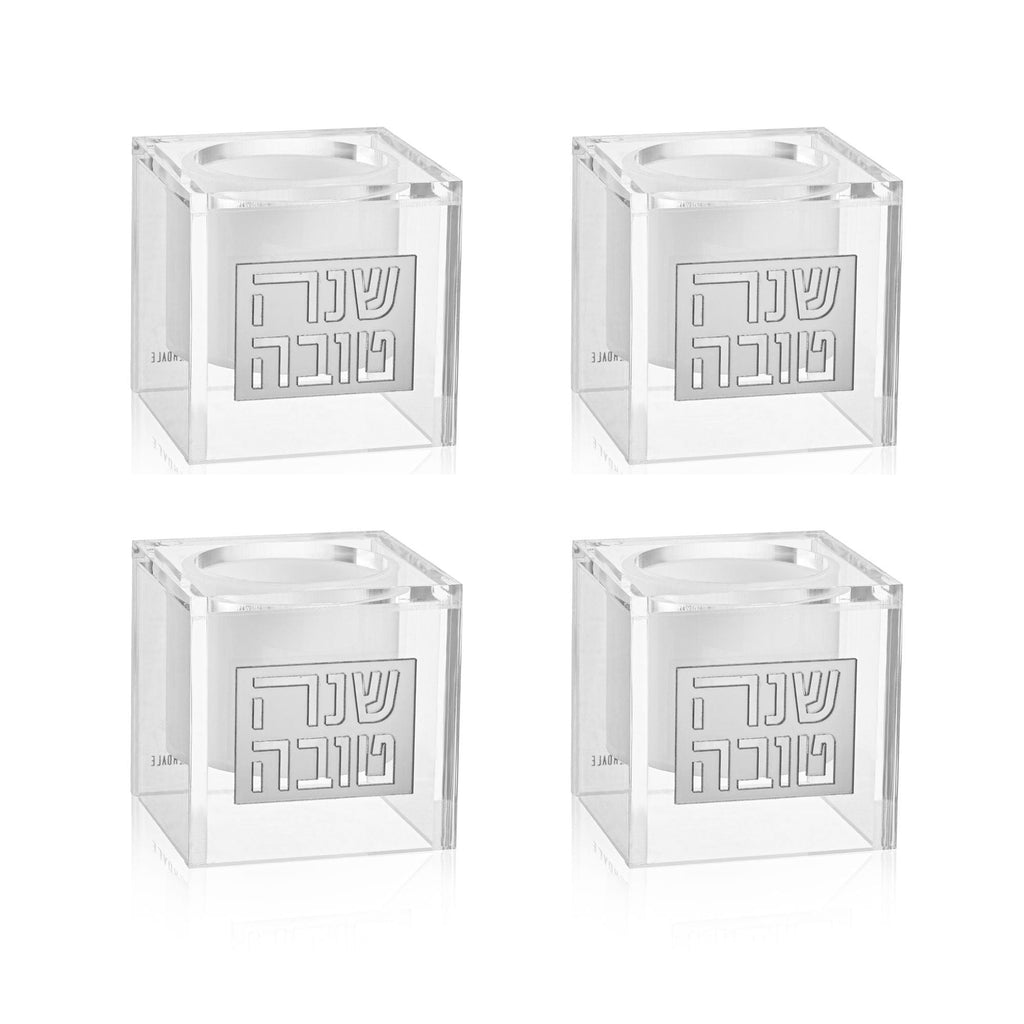 Silver Personal Suspended Honey Dishes