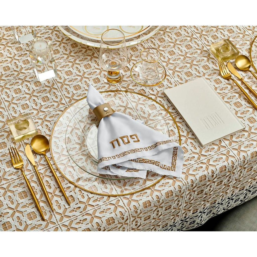 Pesach Leather Napkin Wraps - Waterdale Collection