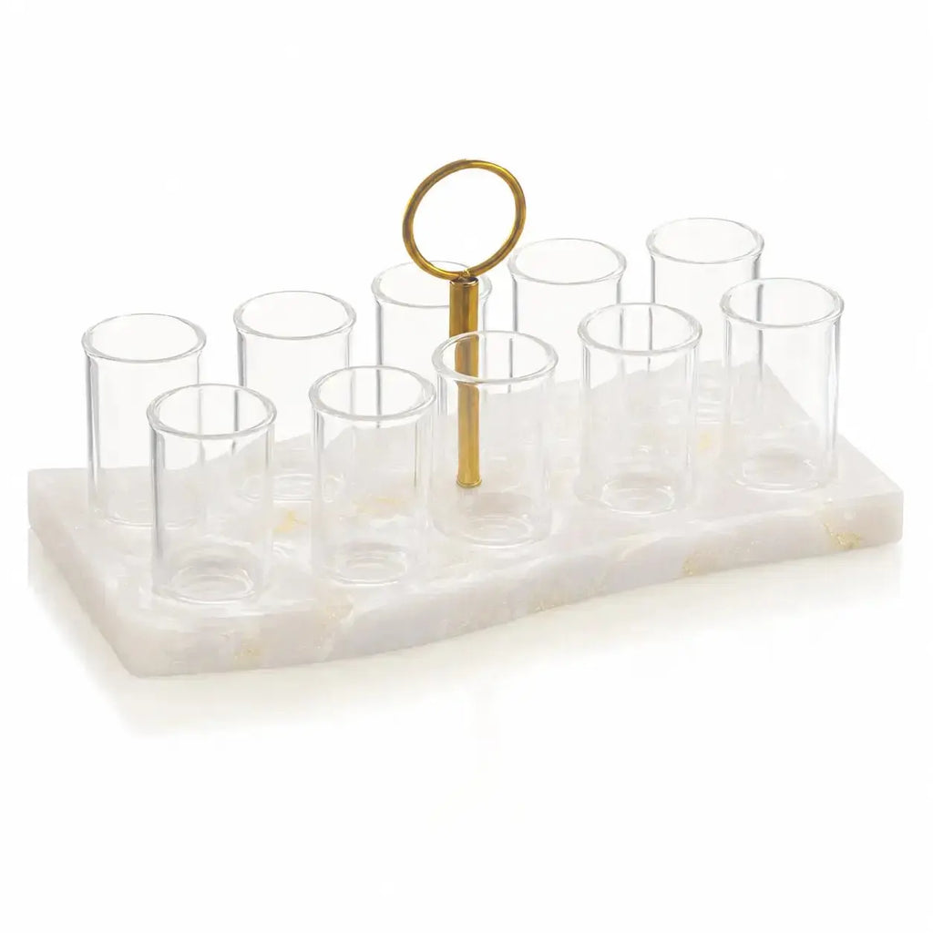 Resin Curve Liquor Set - Waterdale Collection