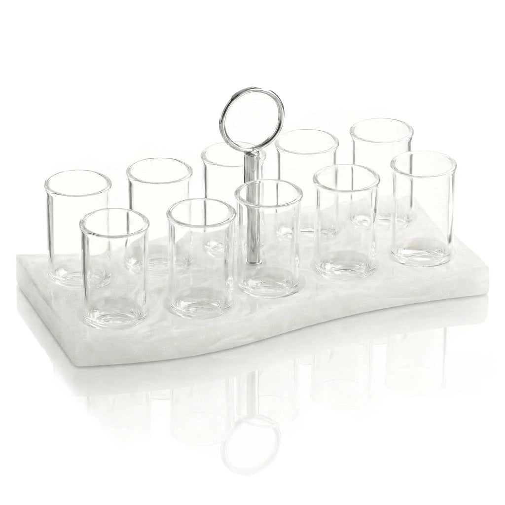 Resin Curve Liquor Set - Waterdale Collection