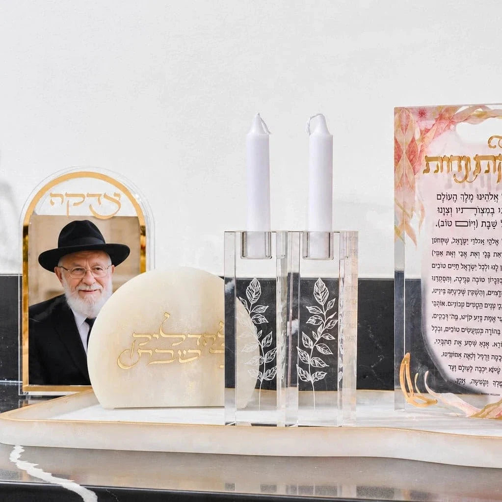 Resin Shabbos Matchbox Holder | Shabbat Luxury Judaica 