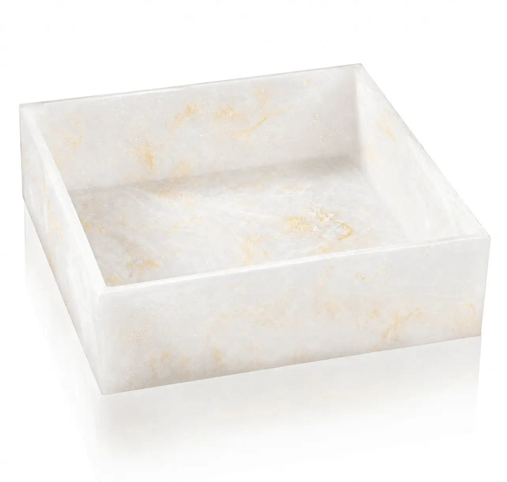Resin Square Salad Bowl - Waterdale Collection