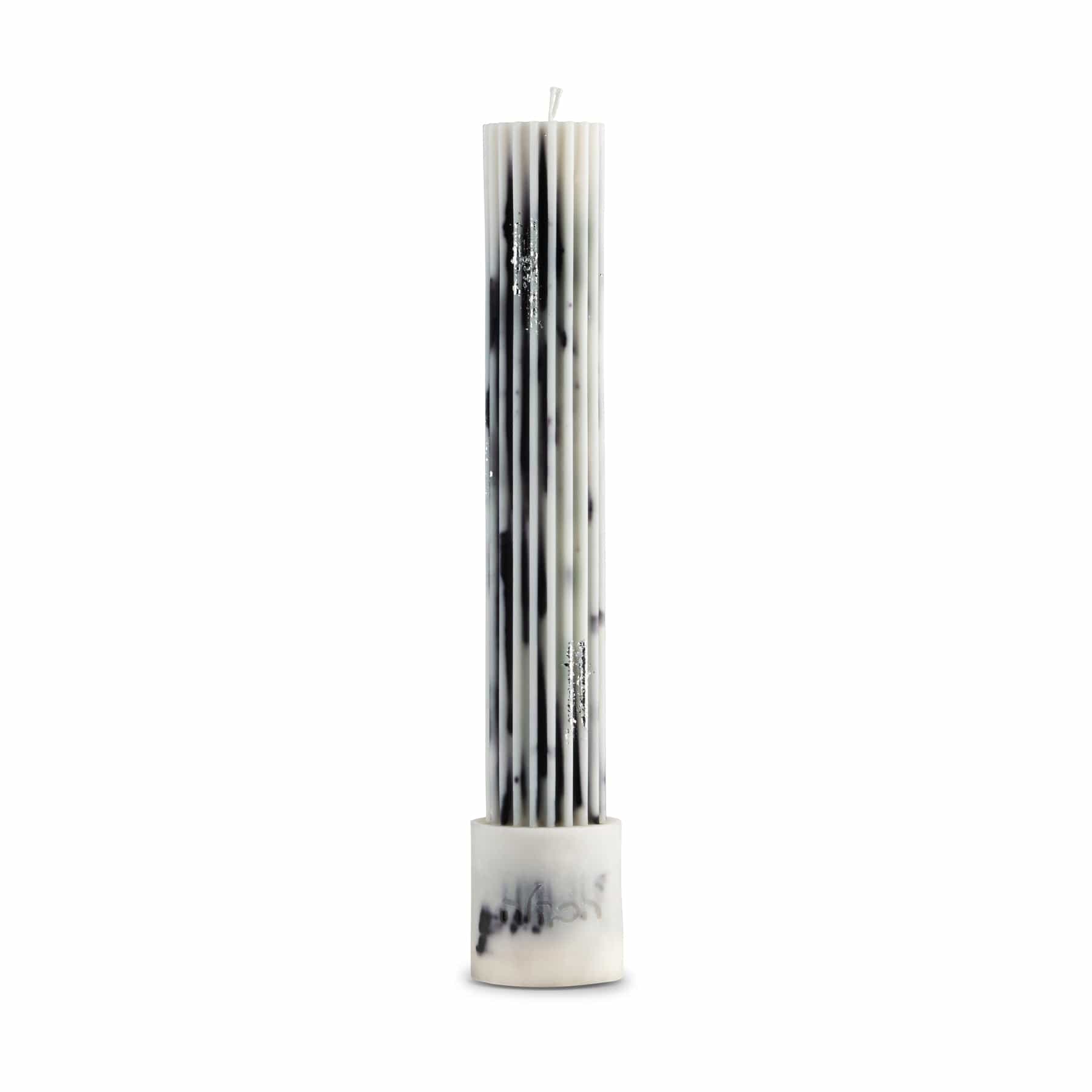 Ribbed Havdalah Candle - Waterdale Collection
