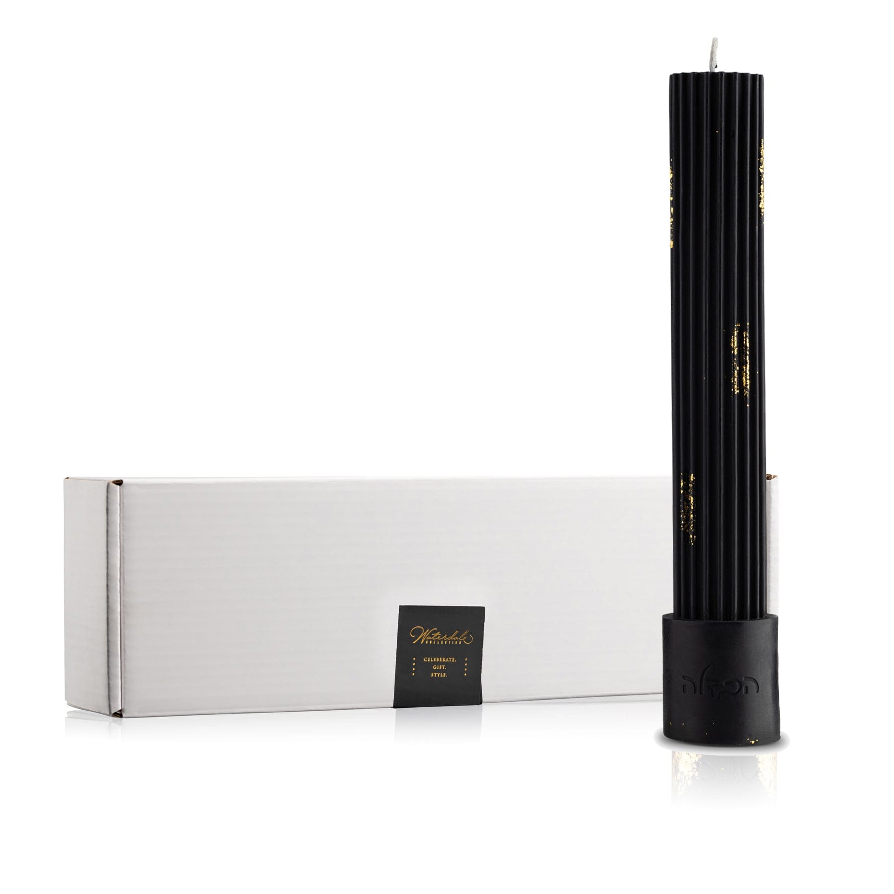 Ribbed Havdalah Candle - Waterdale Collection