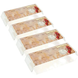 Rosh Hashanah Raised Painted Pomegranate Simanim Trays