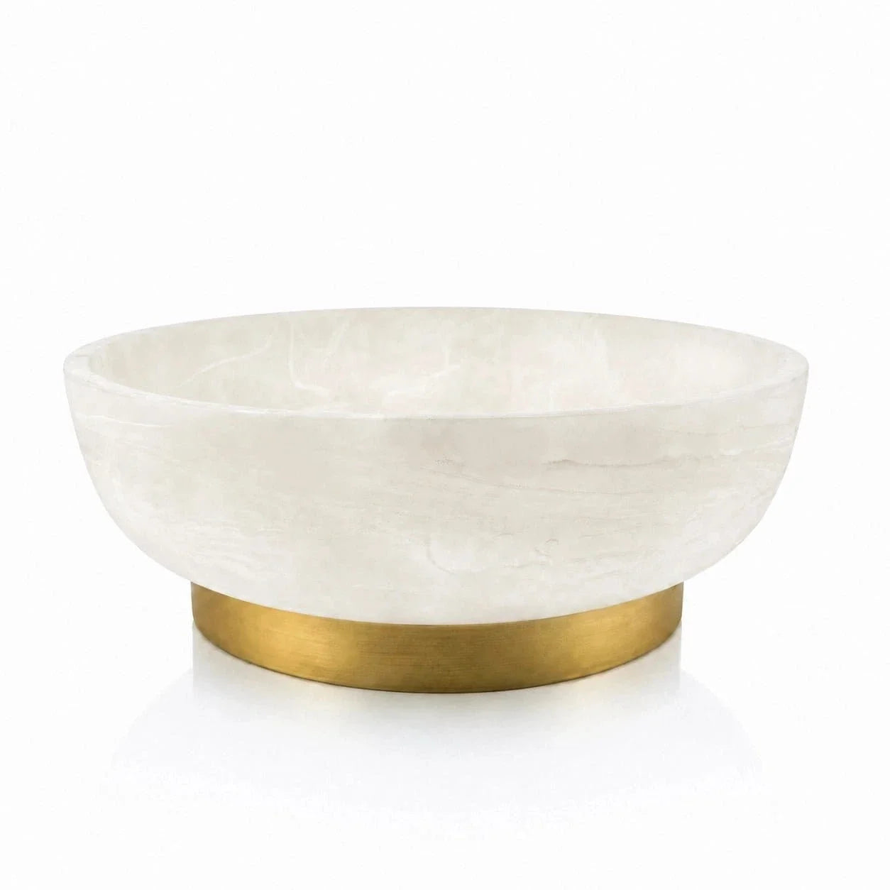Round Resin Centerpiece Decorative Bowl TableTop - Waterdale Collection