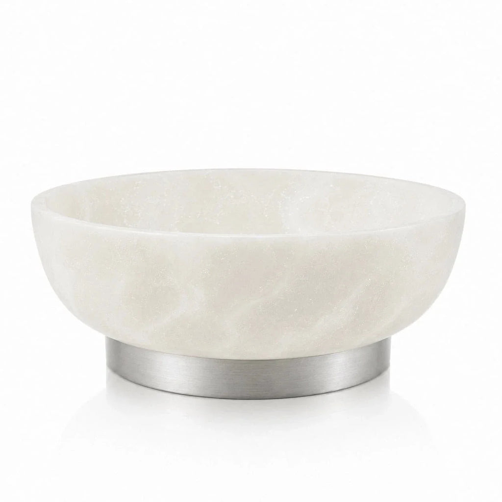 Round Resin Centerpiece Decorative Bowl TableTop - Waterdale Collection