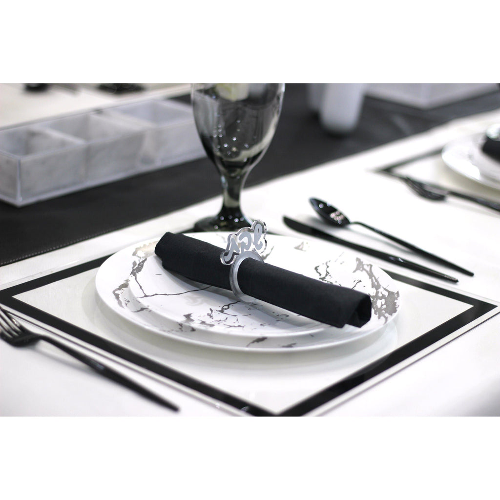 Shabbos Napkin Rings - Waterdale Collection