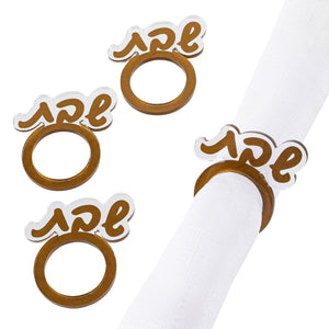 Shabbos Napkin Rings