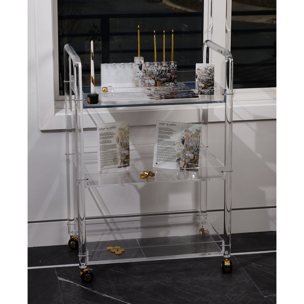 Tall Bar Cart - Waterdale Collection