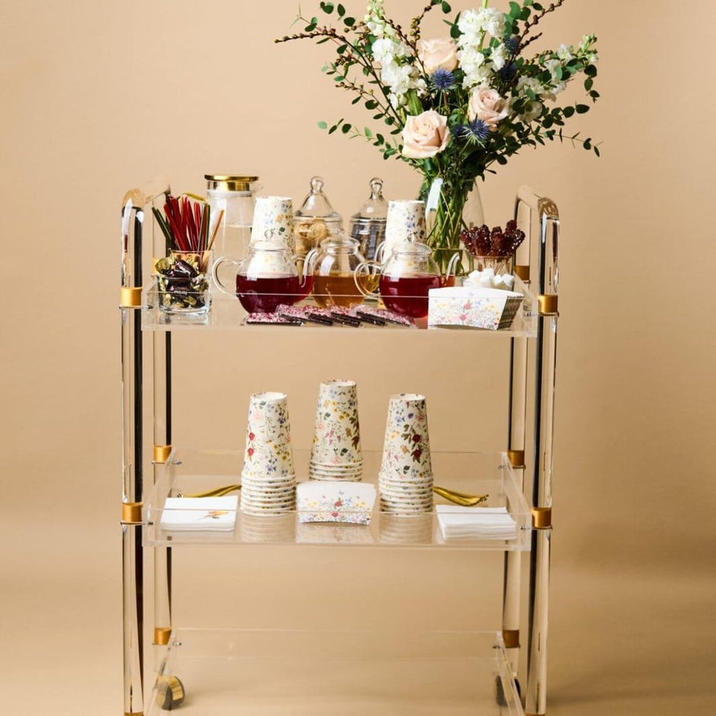 Tall Bar Cart