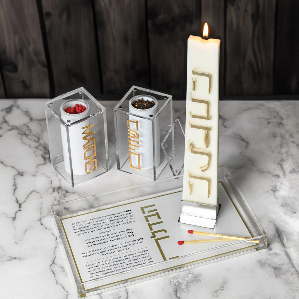Trapezoid Havdalah Candle - Waterdale Collection