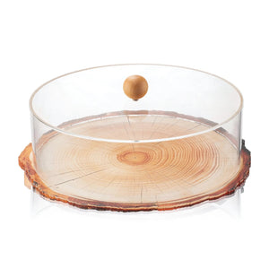 Wood Cake Dome