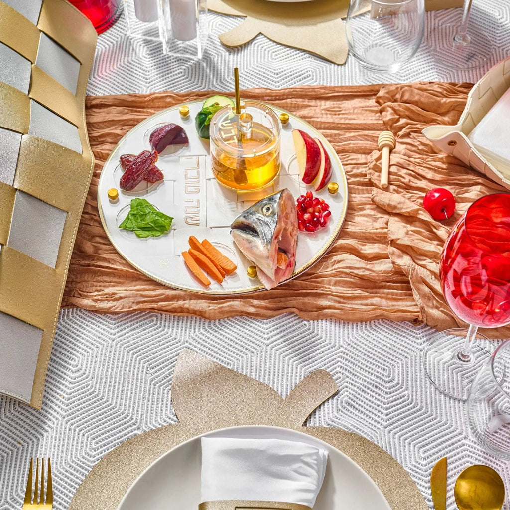 Woven Simanim Tray - Waterdale Collection