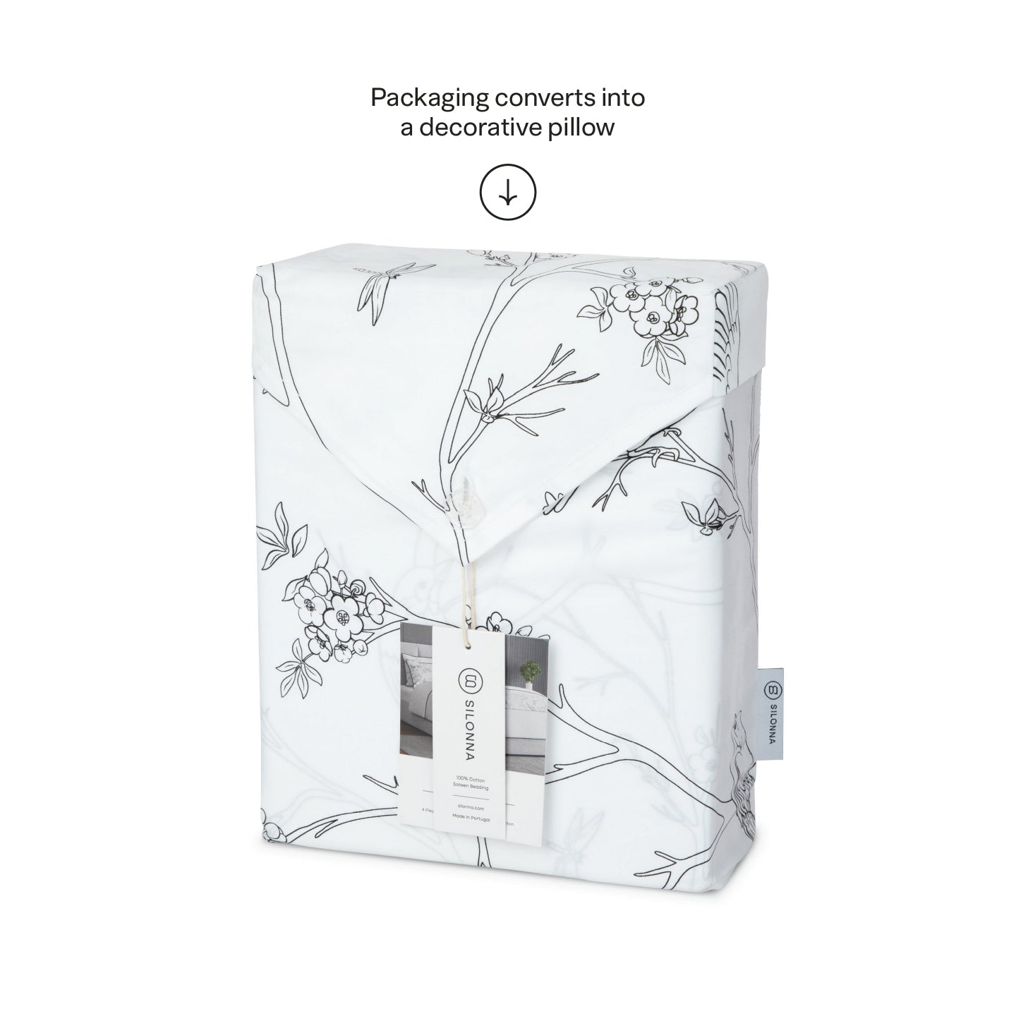 The Woodstock Duvet Cover Bedding Set - Charcoal