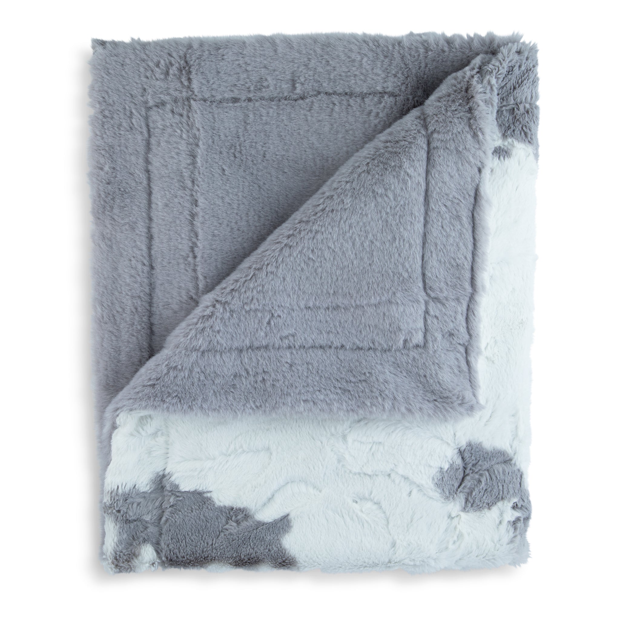 Lux Cuddle Blanket - Spotted Grey