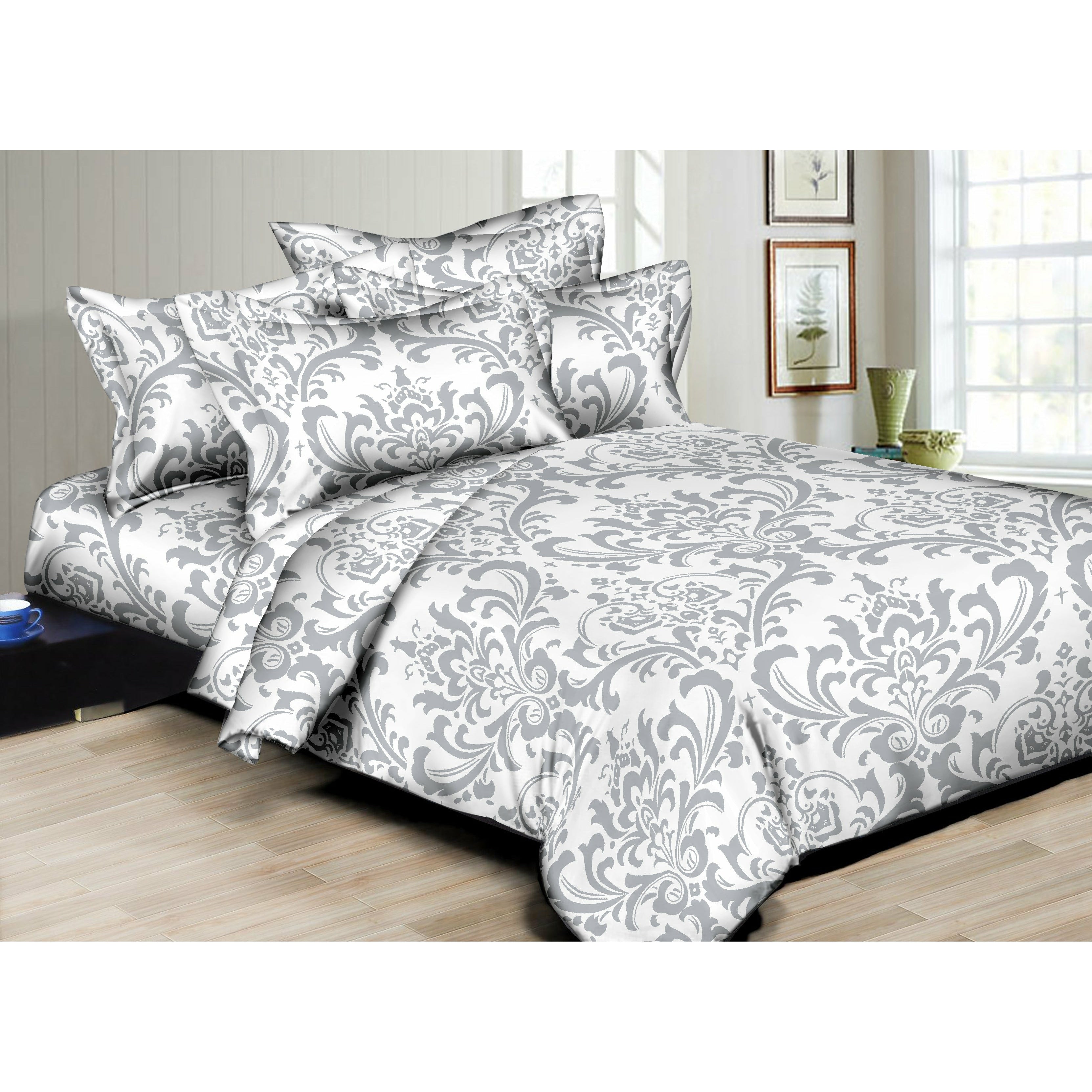Chic Damask Grey