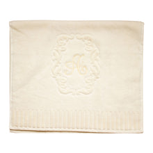 Load image into Gallery viewer, Cream Velvet Hand Towels
