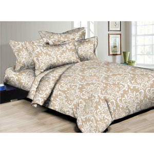 Deluxe Damask Taupe
