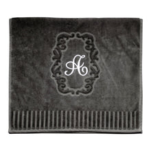 Load image into Gallery viewer, Grey Velvet Hand Towels
