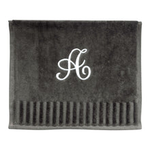 Load image into Gallery viewer, Grey Velvet Fingertip Towels
