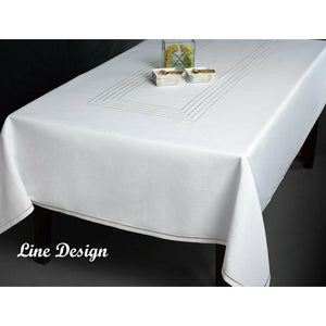 Line Design Tablecoth