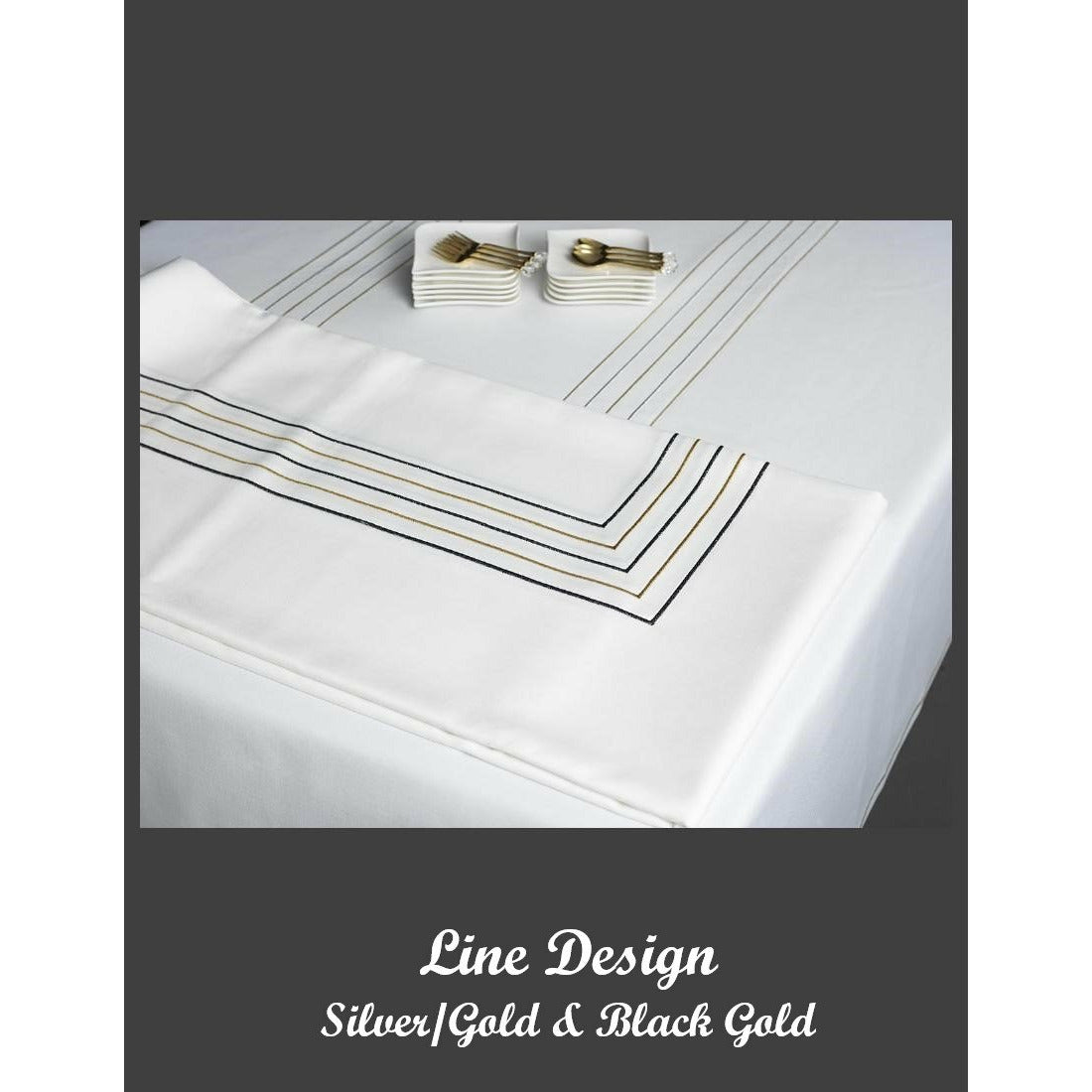Line Design Tablecoth