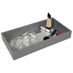 Vanity Tray With Mirror