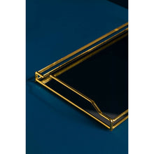 Load image into Gallery viewer, Black Mirrored Tray
