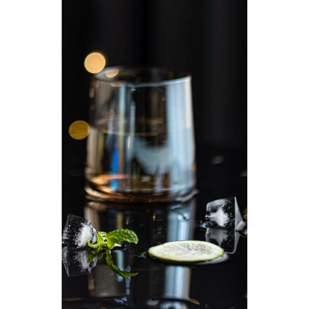 Amber Colored Drinking Glasses