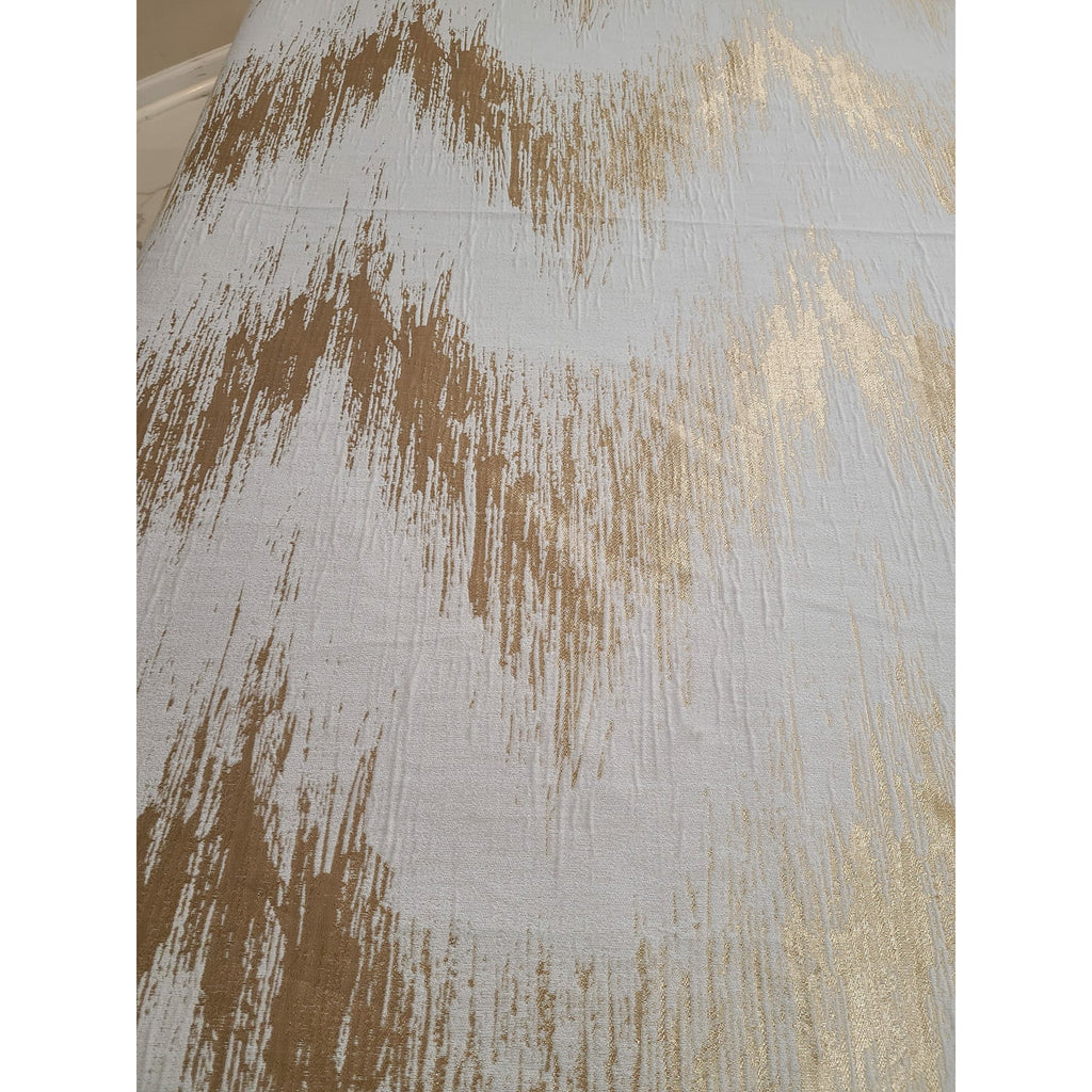 Gold Chevron Tablecloth