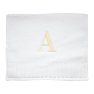 White Velvet Fingertip Towels