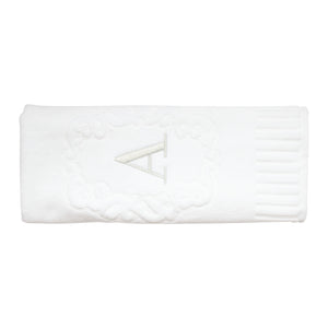 White Velvet Hand Towels