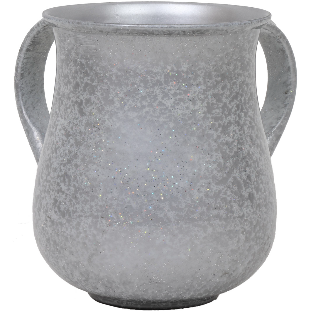Silver Sparkles on Base Washcup